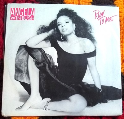 Angela Winbush, Run To Me ~ NM 1987 Mercury 45 +PS