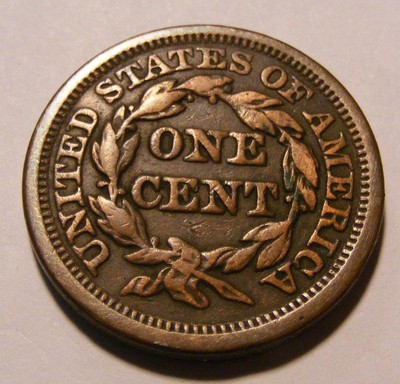 AWESOME 1846  Large Cent - Newcomb 15 - Nice Circulated Coin - Check It Out !!