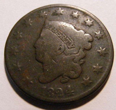 Nice 1824 Large Cent - Pleasing Circulated Coin