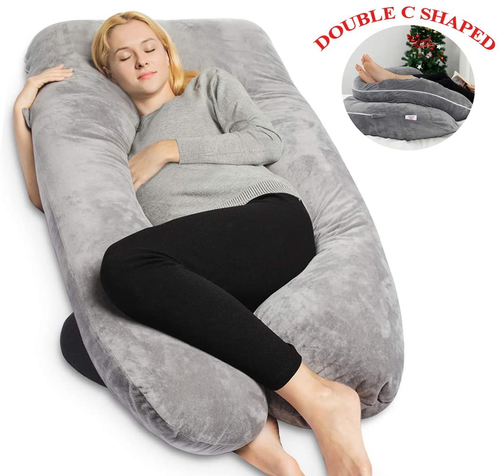 With Velvet Cover-maternity Body Pillow U Shaped For