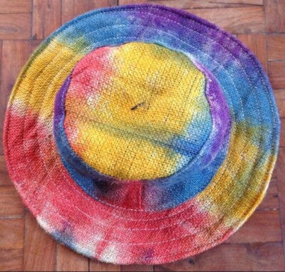 Tie Dye Vegan Hemp Sun Hat