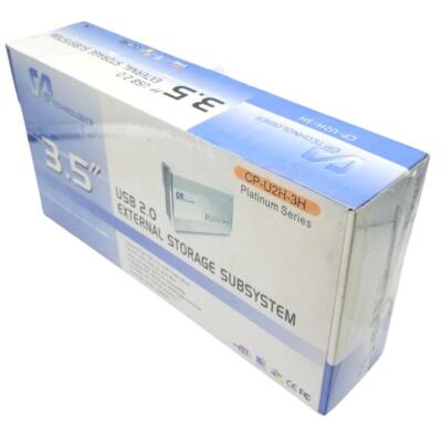 CP Technologies CP-U2H-3H External Storage Subsystem USB 2.0 3.5'' Platinum Ser