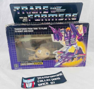Transformers Original G1 1985 Triplechanger Blitzwing
