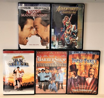 Lot 11 DVDs COMEDY Ice Cube ALBERT BROOKS Will Ferrell JACKASS Shaun of Dead EUC