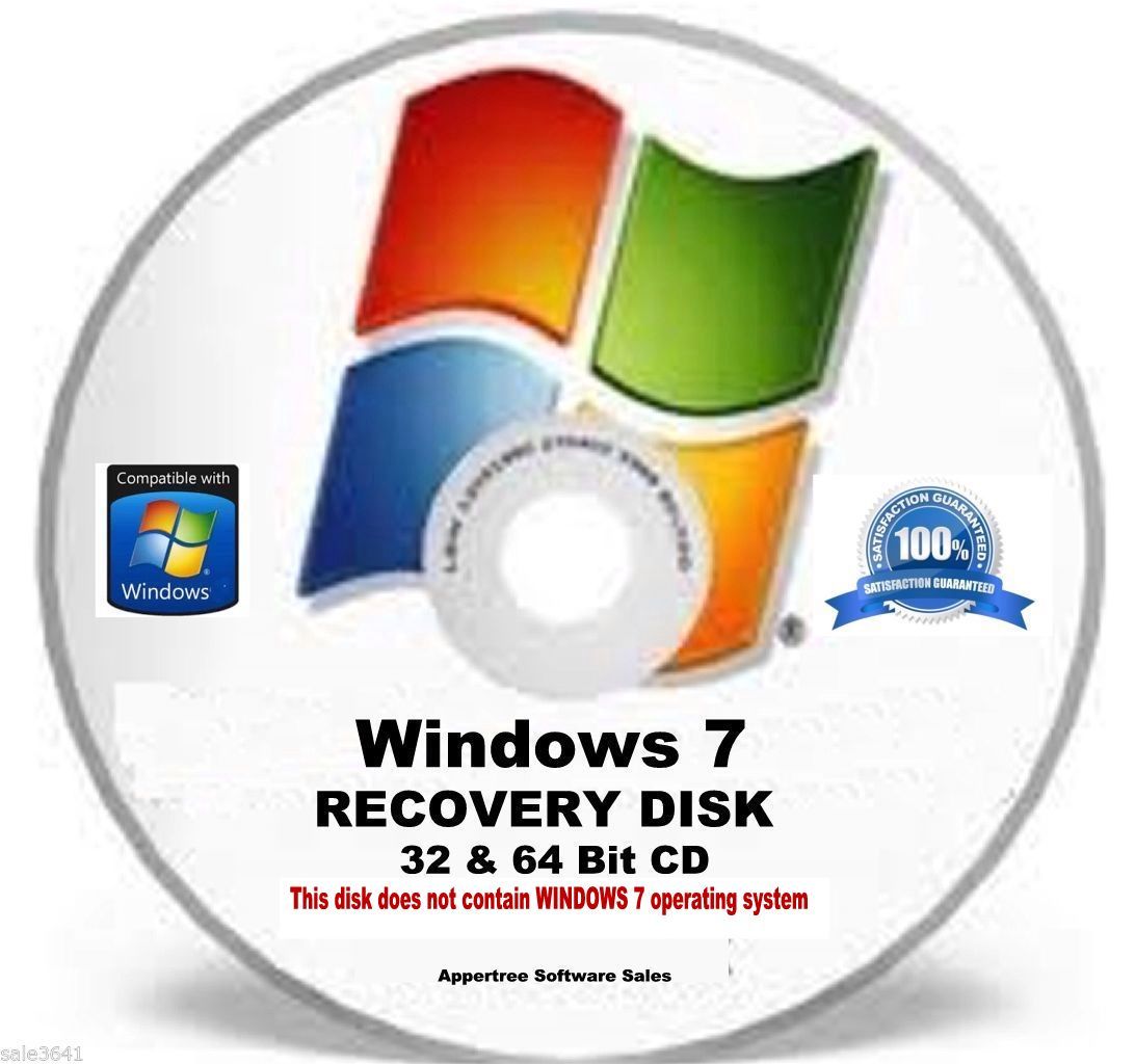 Диск Windows 7 System Repair Disc