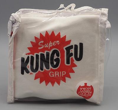 Wry Baby Kung Fu Grip Snapsuit 0-6M White