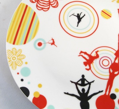 LE CIRQUE DU SOLEIL RARE PORCELAIN DINNER PLATE    2