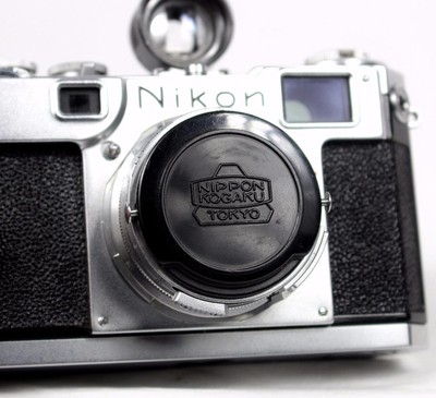 *Super Rare* Nikon Stereo NIKKOR 1:3.5 3.5cm Lens 241929 & S2 Rangefinder Camera