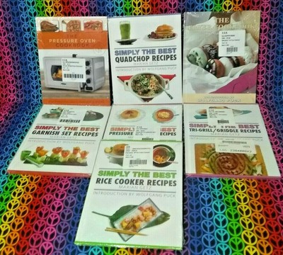 Marian Getz 7 Cookbook Collection Simply The Best Rice Pressure Fryer Griddle 
