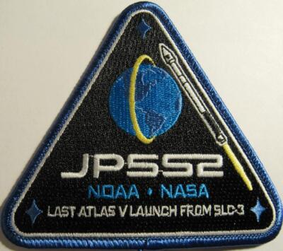 JOINT POLAR SATELLITE SYSTEM 2 (JPSS-2) NASA SV SPACE PATCH LAST ATLAS V SLC-3
