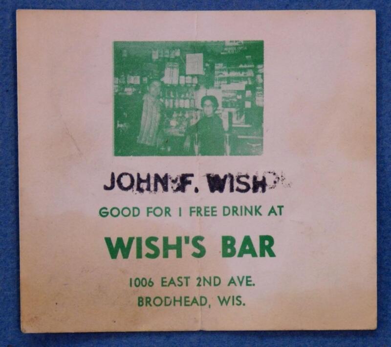 Vintage John F Wish Wish