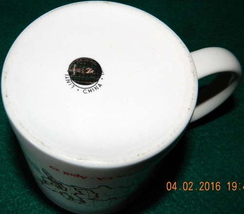 COCA-COLA 1996 OLYMPIC TORCH RELAY, APRIL 29, CALEXICO, CA, COFFEE CUP / MUG