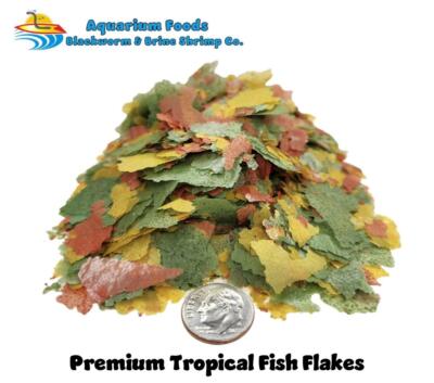 PREMIUM TROPICAL FISH FLAKE FOOD!! - PERFECT FOR ALL FRESHWATER FISH!! AFI