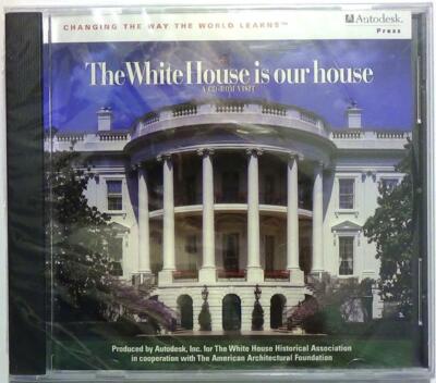 The White House Is Our House: A  CD-ROM Visit NEW / Sealed
