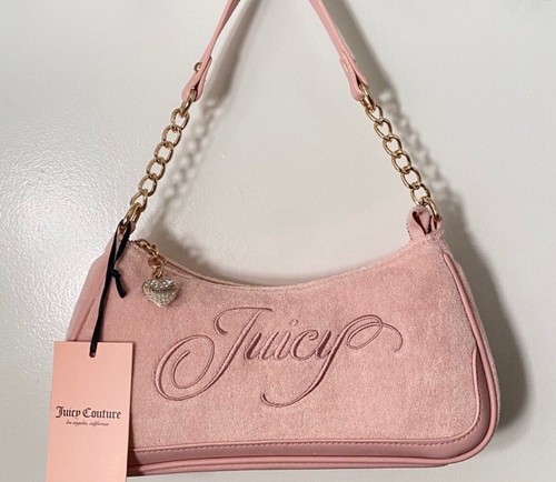 Juicy Couture Raising Star Shoulder Bag Pink Diamond Y2K
