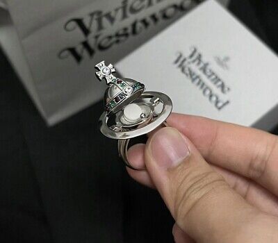Silver vivienne westwood ring hot sale