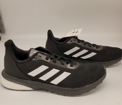adidas Astrarun Womens Running Sneakers Shoes Black White Stripes Size 6.5