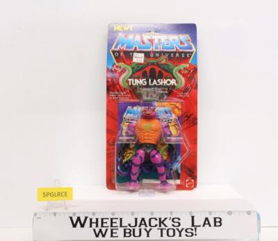 Tung Lashor Masters of the Universe MOTU 1985 Mattel Action Figure NEW SEALED