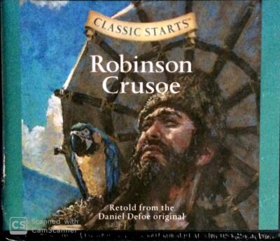 New ROBINSON CRUSOE Defoe Sterling Classic Starts Audio CD Series Set Homeschool