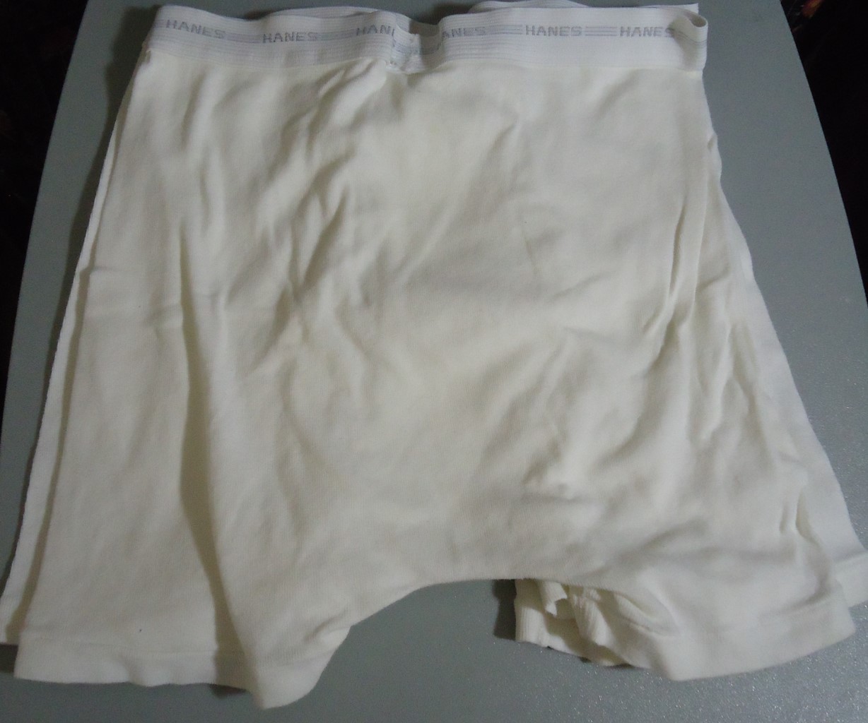 NOS Vtg Hanes M 32-34 100% Cotton White Long Leg Underwear USA Made