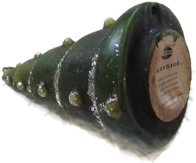 Vintage Standard Oil Wayside Large Christmas Tree Wax Candle Unused 8 Inch