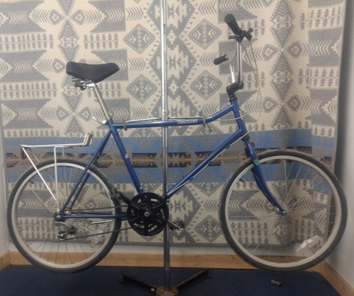18" 9 Speed Rare Yankee bicycle Blue