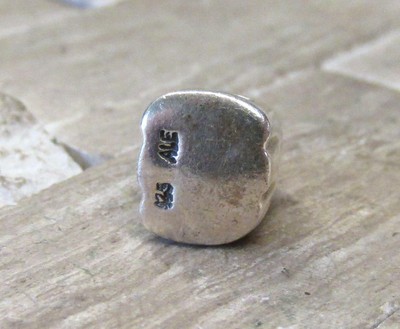 Pandora Sterling Silver Ghost Bead / Charm ~ 15-E9038