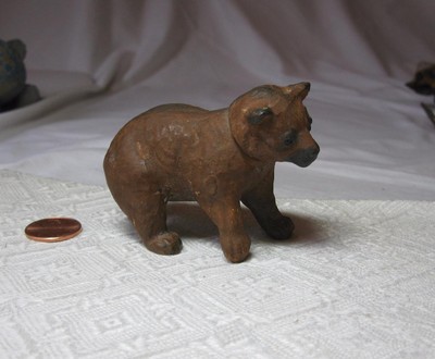 Bear Candy Container German c1910 Christmas Easter Holiday Rare Teddy Germany