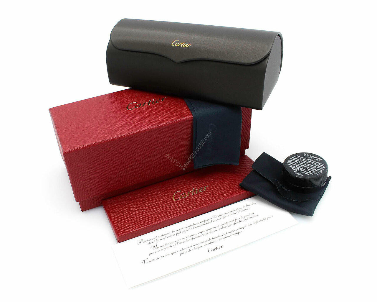 Cartier ホワイトショール Cartier CT0284O Eyeglasses - Cartier Authorized Dealer