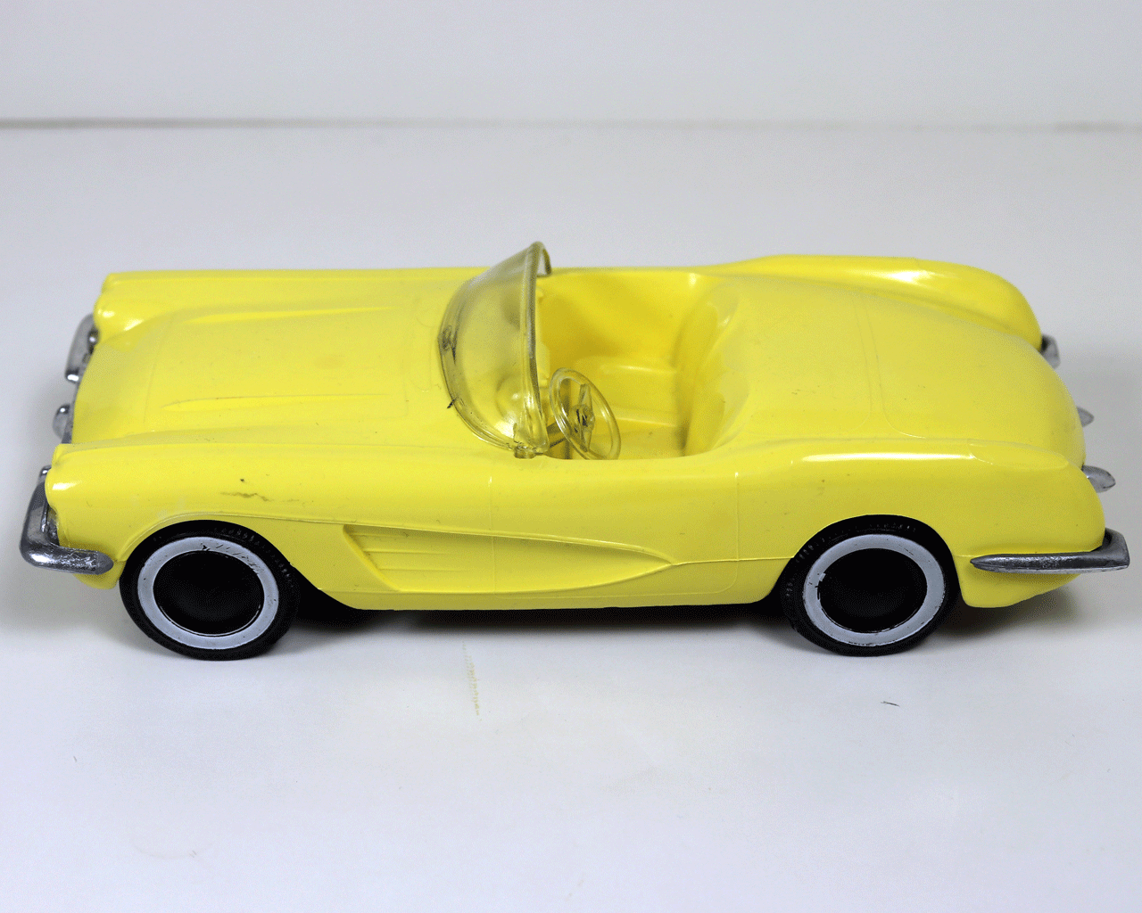 1959 Corvette Convertible Promo (Friction)  Yellow PMC # 72