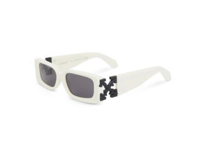 Off-White Sunglasses OERI098 Rome 0107 white White grey Men