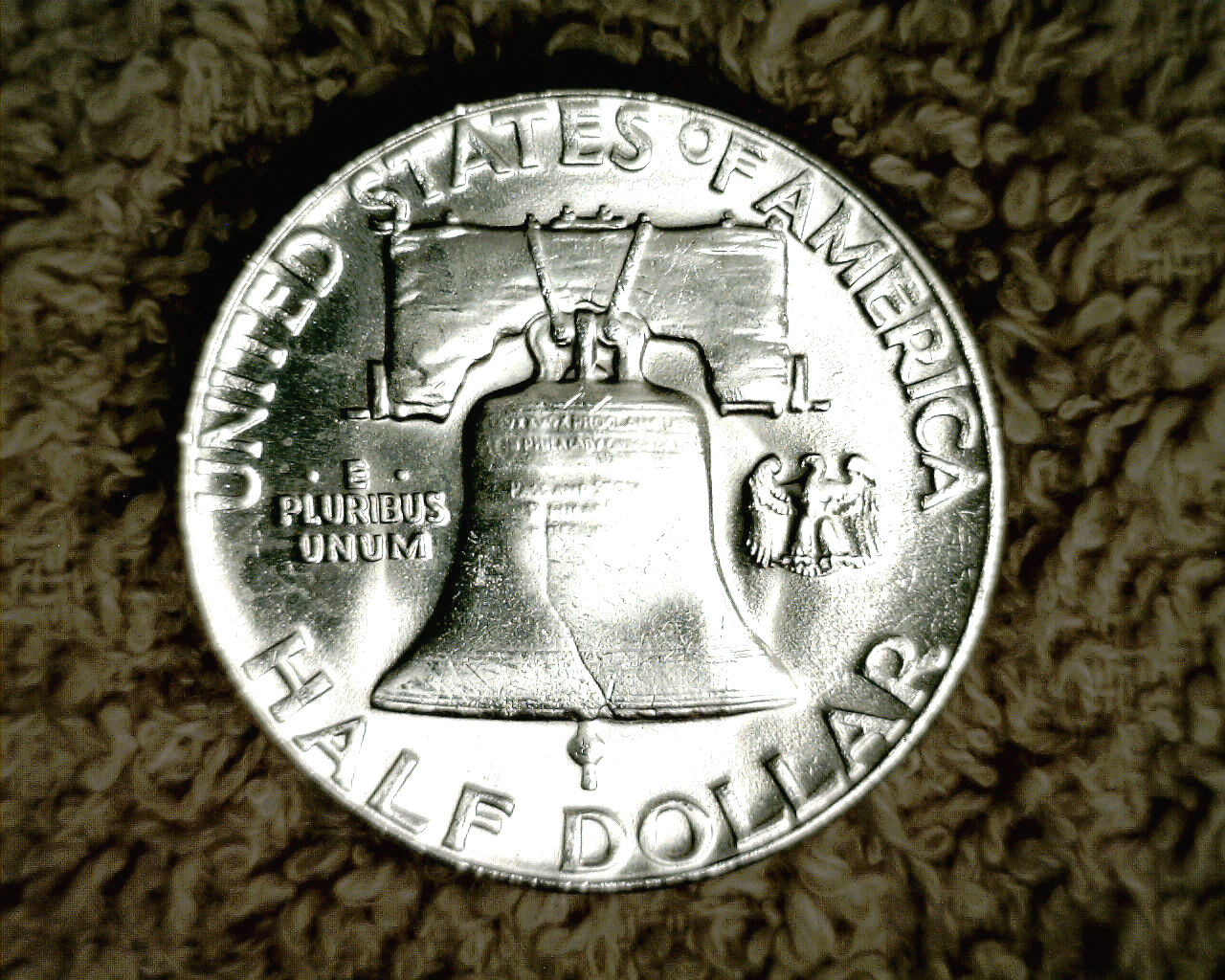 1957-P FRANKLIN HALF DOLLAR XX57