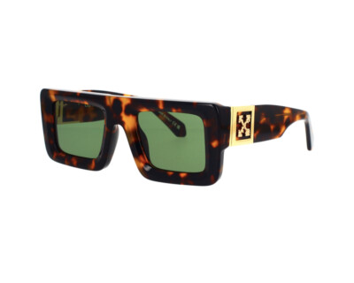 サングラス Off-White Off-White - MEMPHIS SUNGLASSES HAVANA GREEN Off-White™ - Memphis (Havana) FINAL SALE – Good See Co.