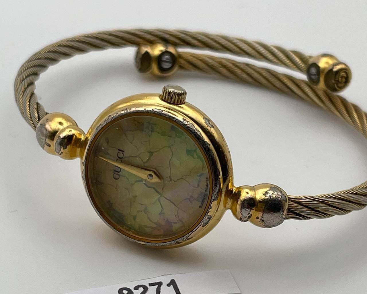 稀少 GUCCI(グッチ) Vintage MOP Dial Bangle Ladies Watch WTS] Vintage Gucci Watches : r/Watchexchange