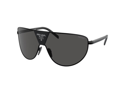 Pre-owned Prada Sunglasses Pr 69zs 1ab5s0 Black Grey Man In Gray