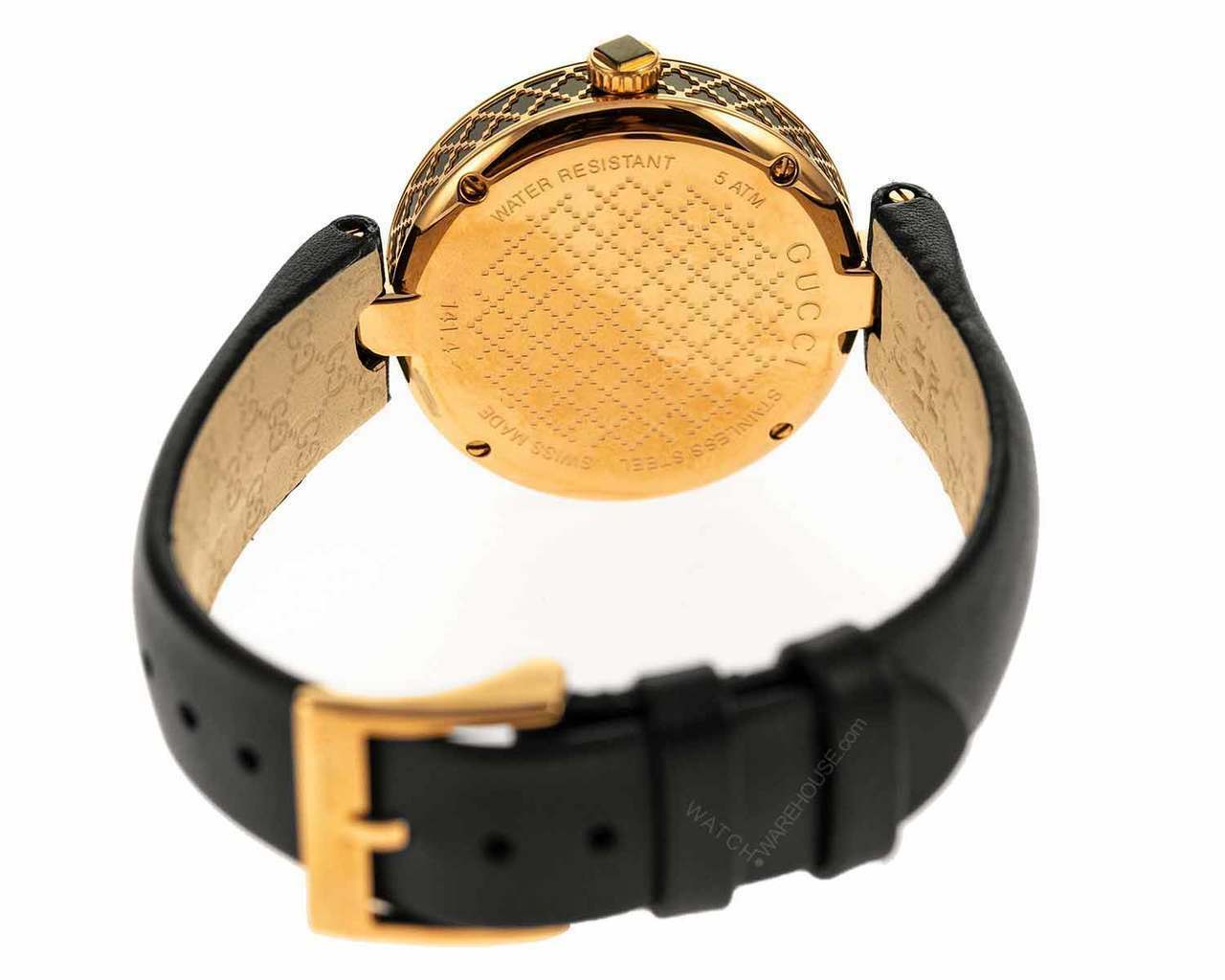 GUCCI Diamantissima 32MM Quartz SS Pink Gold Woman's Watch