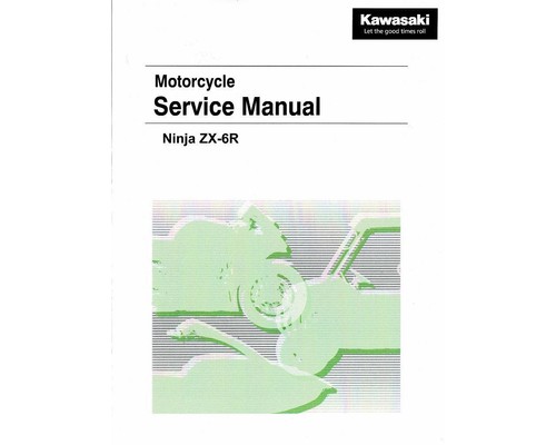 Kawasaki Factory OEM Service Manual 2020-2023 ZX6R ZX636