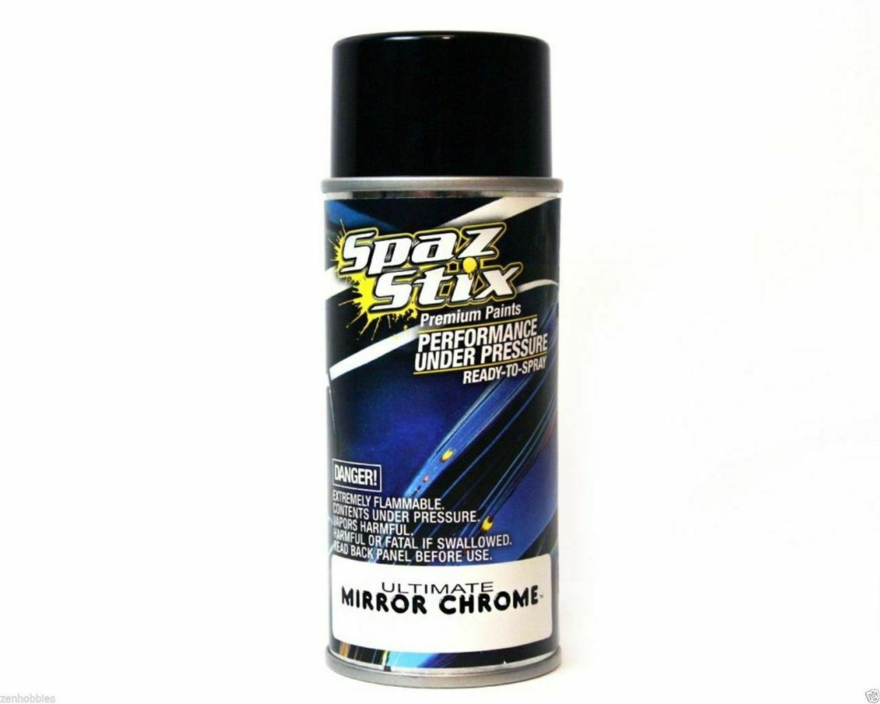 Spaz Stix SZX10009 Ultimate Mirror Chrome Aerosol Paint for R/C Lexan Body