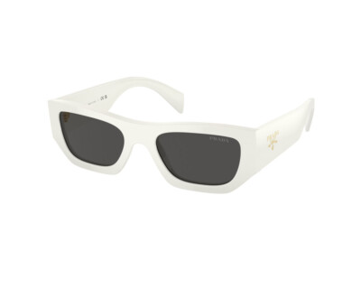 Prada Sunglasses PR A01S 17K08Z White grey Men Women | eBay