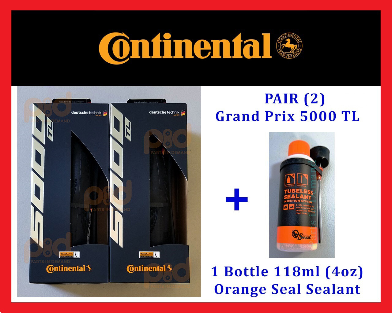 continental gp5000 pair