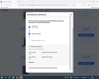 Foto dell'oggetto di un acquirente verificato