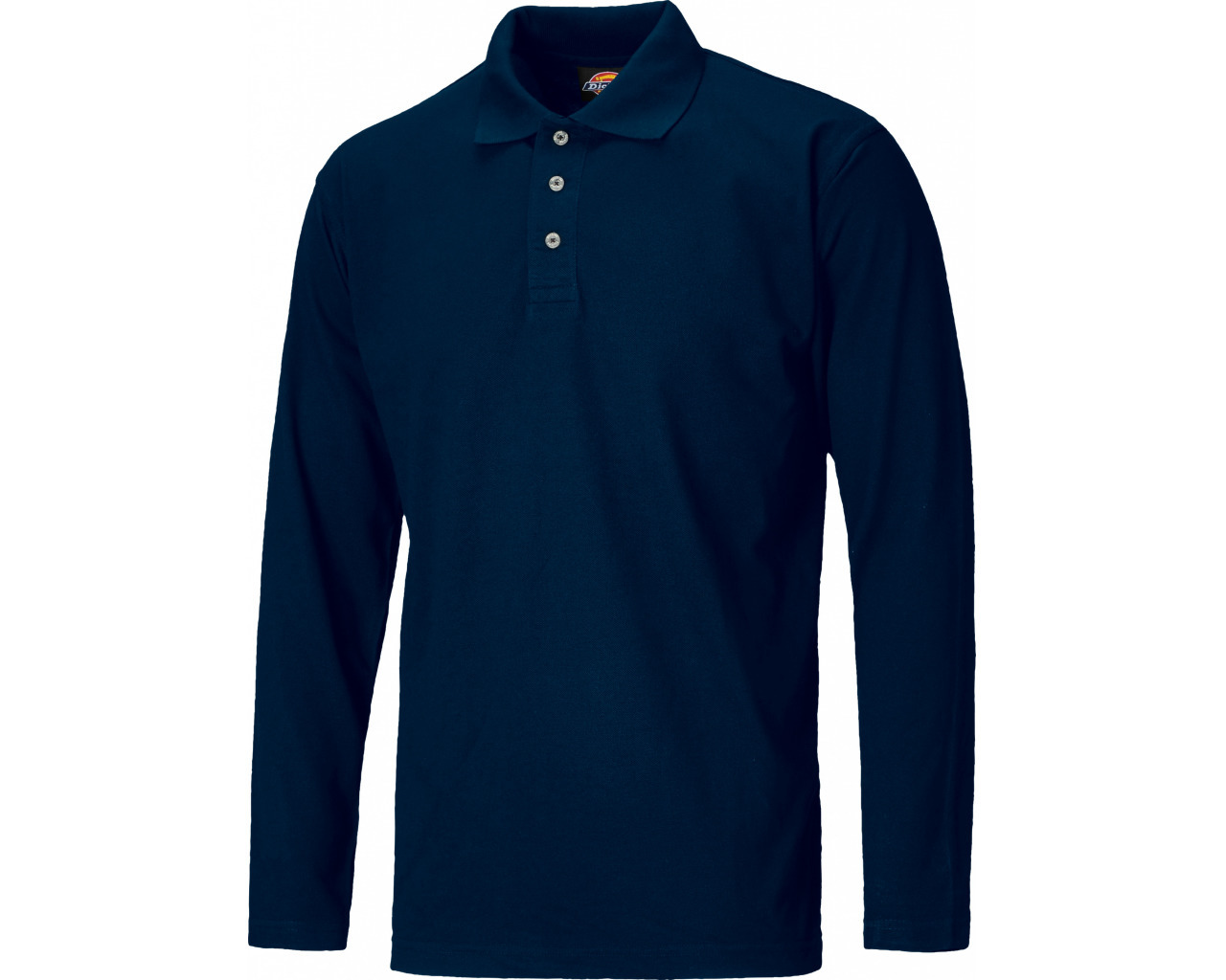 Dickies Long Sleeve Polo Shirt Mens Durable 3 Button Work T-Shirt SH21100 | eBay