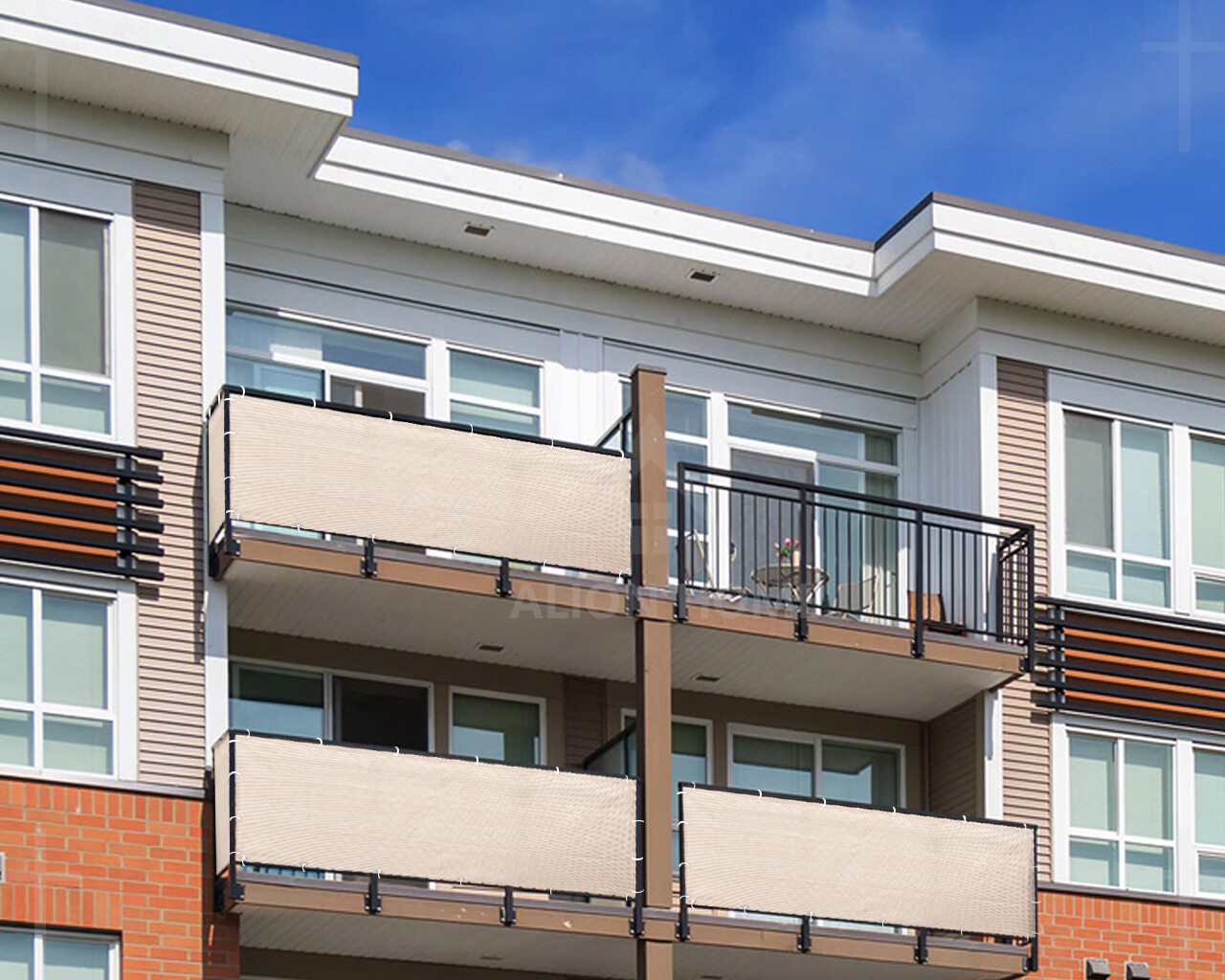 3' 4' 5' 6' tall Outdoor Fence Windscreen Privacy Screen Shade Cover Garden Pool