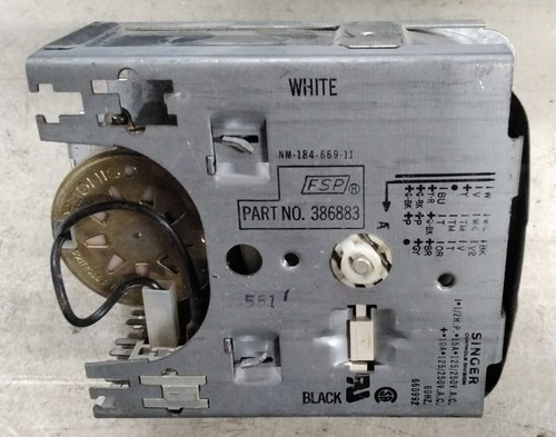 Whirlpool Washer Timer Part # 386883 | eBay