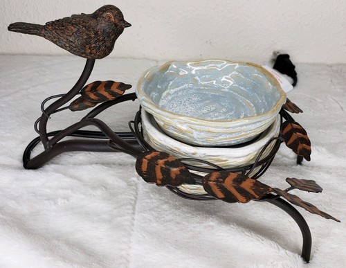 Scentsy Bird Nest warmer scents fall winter gift home decor RARE element warmer