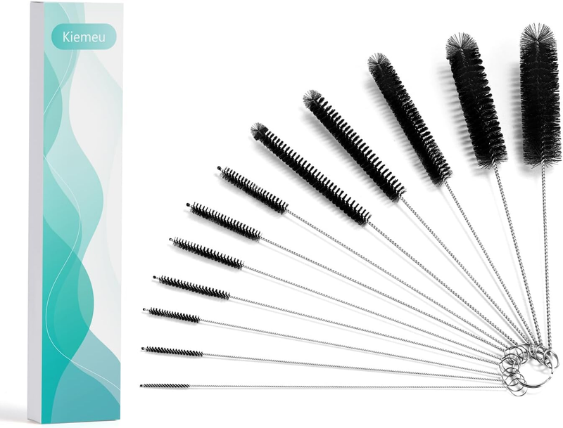 Metal Straw Cleaner Brush Set,Water Bottle Straw Brush Cleaner,Wire Pipe Cleaner