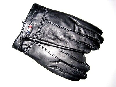 Men's Genuine Leather  Gloves with Thick Sheepskin Wool Lining