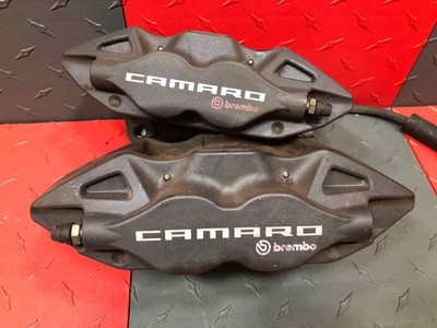 16-21 Chevrolet Camaro SS Black Brembo Brake FRONT Caliper Set ~ FRONTS ONLY