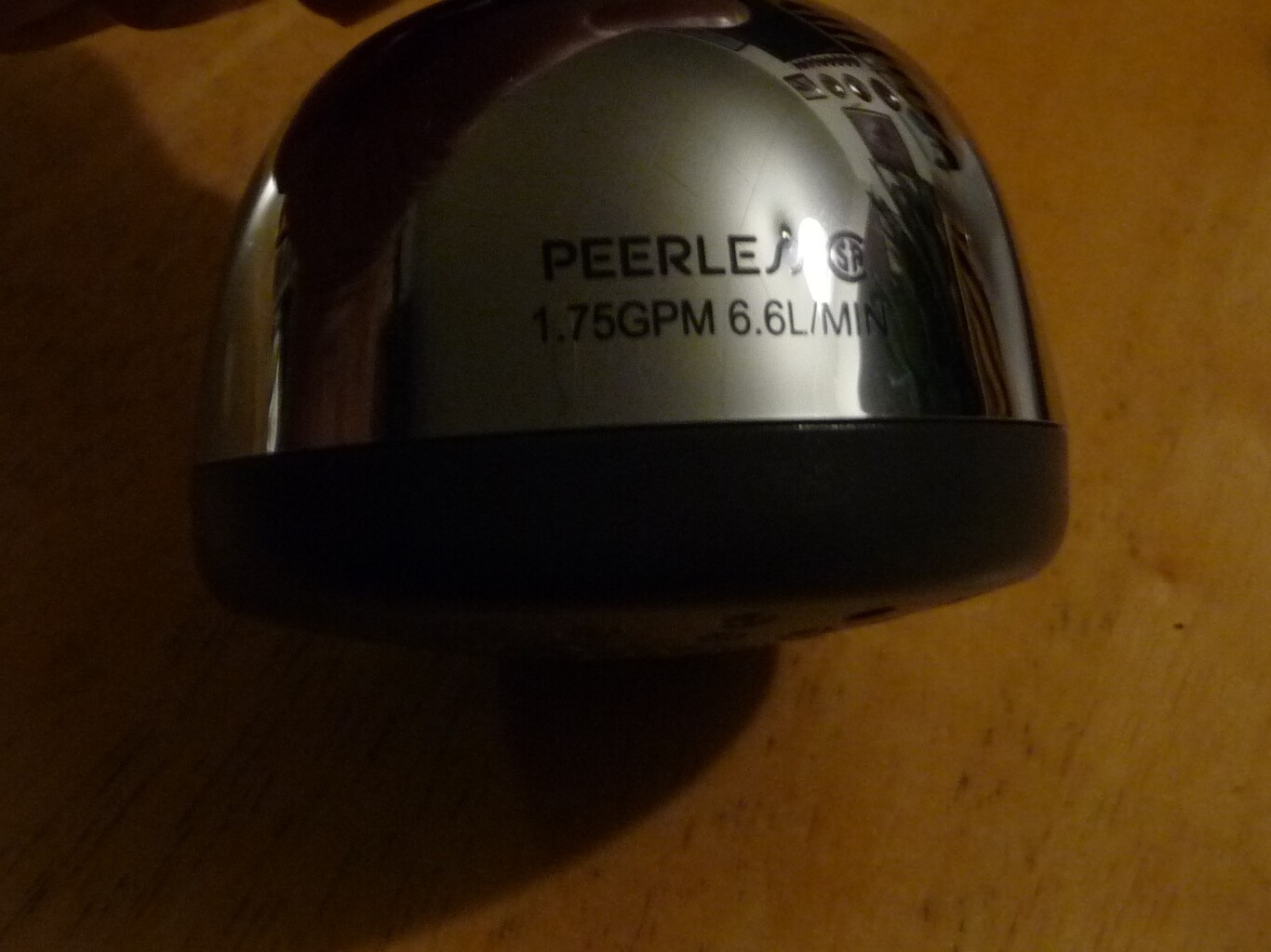 Lot of 2 PEERLESS Shower Heads ~ 1.75 GPM Rate of Flow