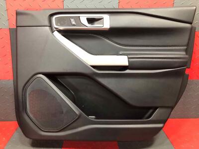 21-23 Ford Explorer RH Passenger Front Door Interior Trim Panel Black-S6 Sharp!